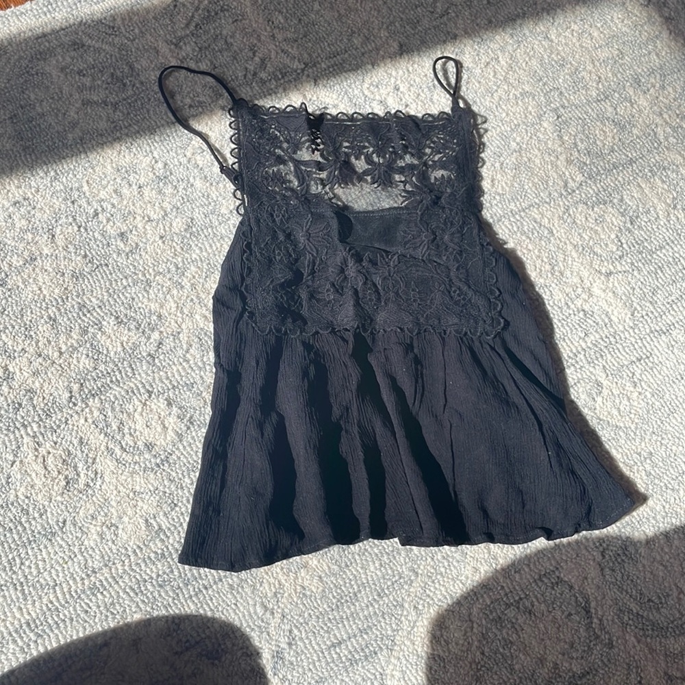 High neck, low back tank top from Urban Outfitters - lightly worn